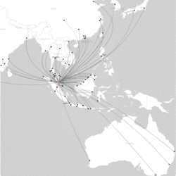 Routes from Kuala Lumpur